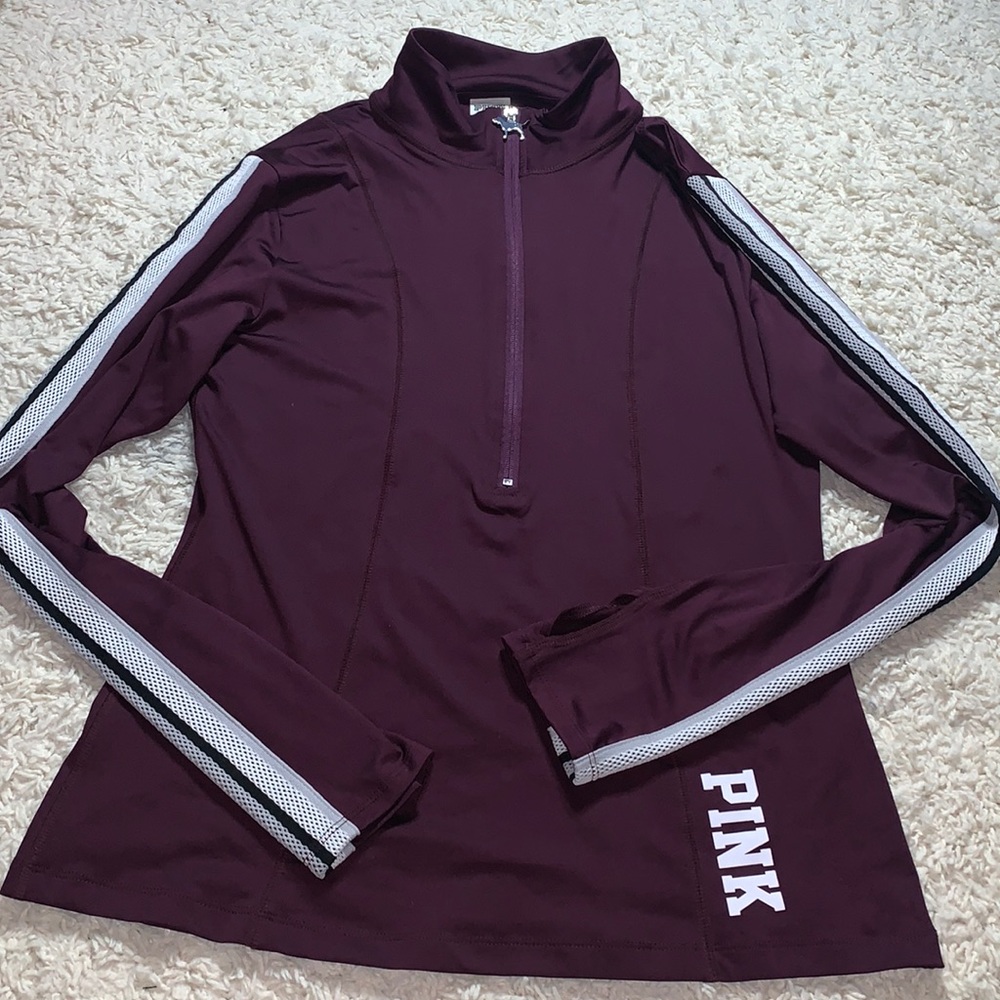 maroon long sleeve shirt